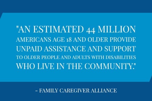 A quote from Family Caregiver Alliance