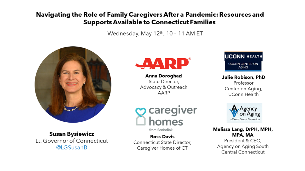 A picture of Susan Bysiewicz, lieutenant governor of Connecticut. Navigating the role of family caregivers after a pandemic
