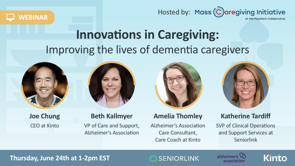 Webinar for innovations in caregiving