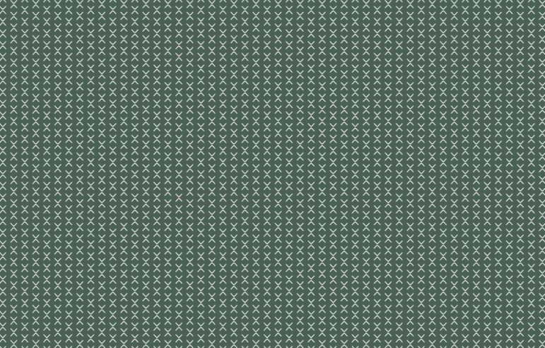 Seamless pattern with white stars on a green background