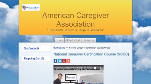 American Caregiver Association-National Caregiver Certification Course NCCC-min