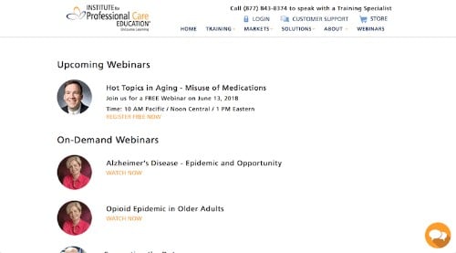 Institute for Professional Care-Webinars-min