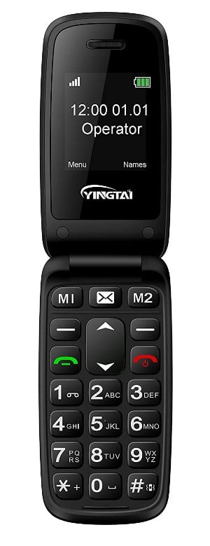 YINGTAI Big Button Flip Phone-min