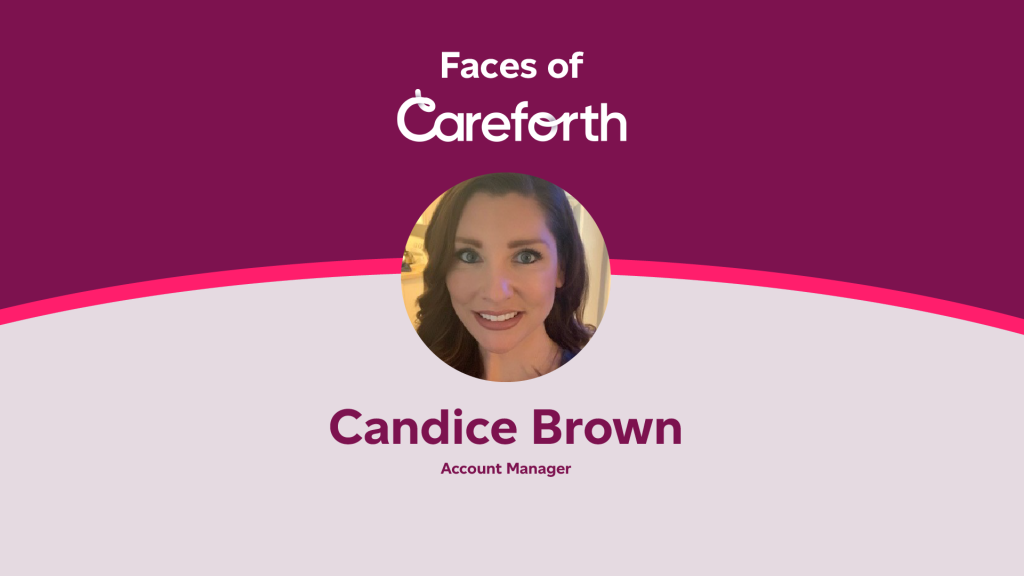 Picture Candice Brown, an Account Manager at Careforth.